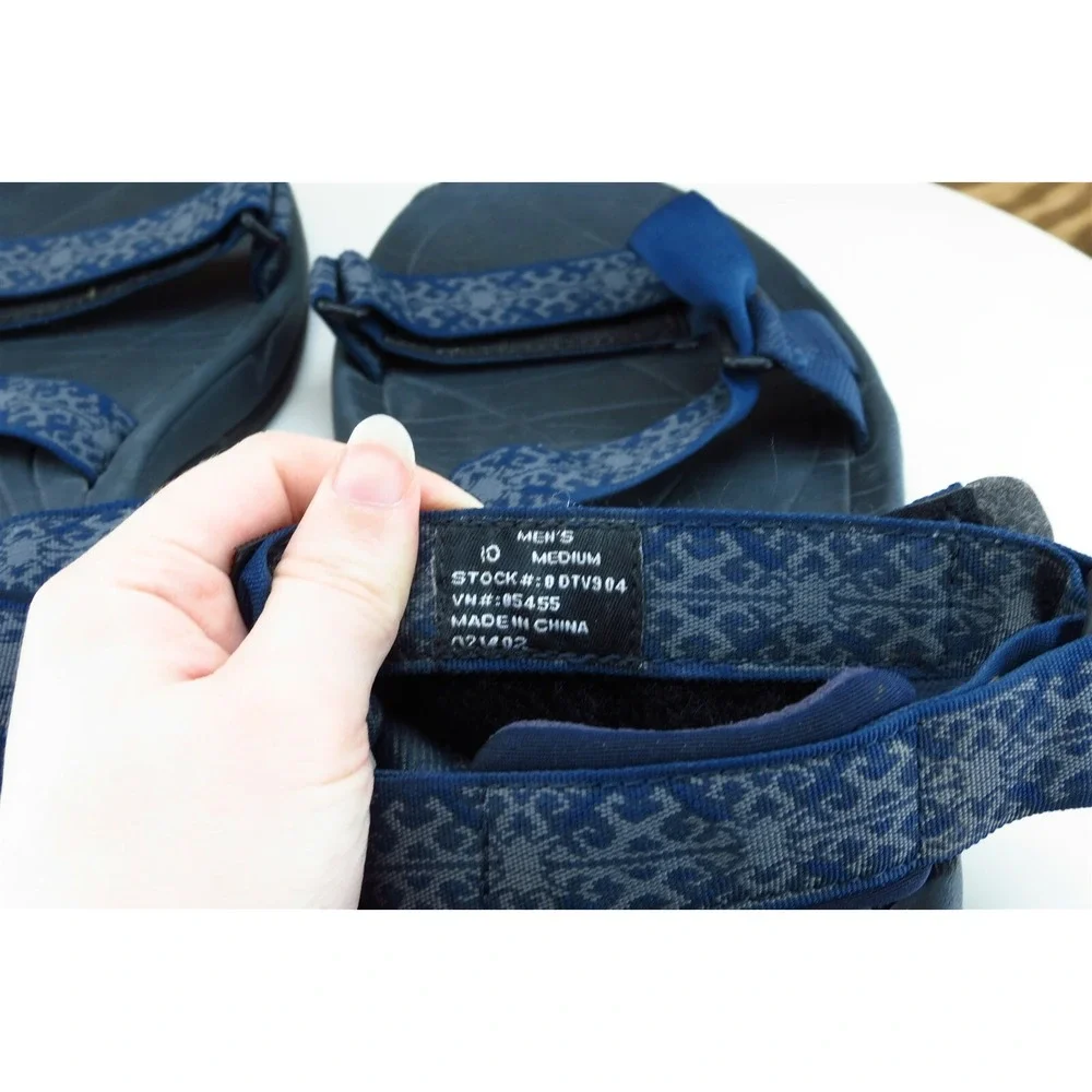 L.L. Bean Size 10 M Blue Sport‎ Fabric Men Shoes 0dtv984